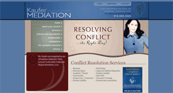 Desktop Screenshot of kaufermediation.com